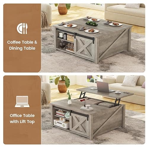 SEDETA Lift Top Coffee Table thumbnail 4