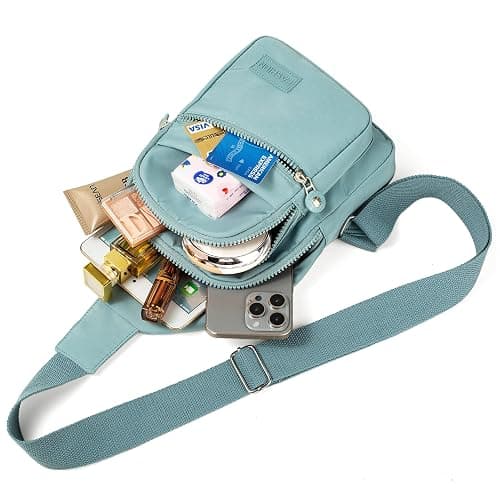 Banelu Small Sling Backpack Crossbody Bags for Women Men, Sling Bag Cross Body Bag Fanny Packs Crossbody Purses thumbnail 7