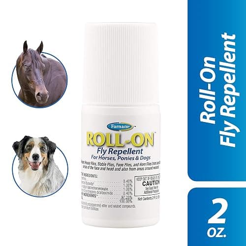 Farnam Endure Roll-On Fly Repellent for Horses Up to 7 Days Protection 2 oz | Long-Lasting Sweat-Resistant Protection for Faces, Ears, and Sensitive Areas, Repels Flies, Mosquitoes, Gnats and Ticks thumbnail 2