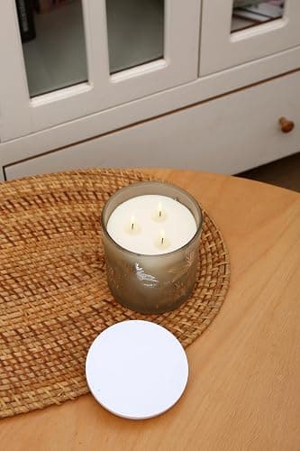 Candle smell good. Candle light shares smell with aubri room. Aubri room smell good. Aubri happy.  thumbnail 9