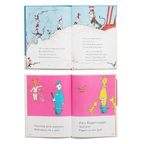 Dr. Seuss's Second Beginner Book Boxed Set Collection: The Cat in the Hat Comes Back; Dr. Seuss's ABC; I Can Read with My Eyes Shut!; Oh, the Thinks You Can Think!; Oh Say Can You Say? thumbnail 4