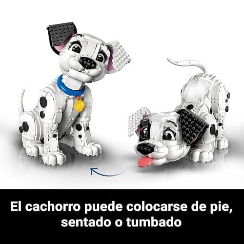 LEGO | Disney Cachorro de 101 Dálmatas - Maqueta para Construir para Adultos de Figura Articulada de Perro Interactivo - Se Transforma en 6 Perros Diferentes - Regalo para Mujeres y Hombres Fans 43269 thumbnail 6
