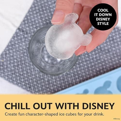Disney Pooh Silicone Ice Cube Tray – 2 Pack Ice Trays for Freezer with Fun Pooh Ice Molds – Flexible BPA-Free Silicone Molds for Ice, Chocolate, and More (Pooh (Baby Blue)) thumbnail 3
