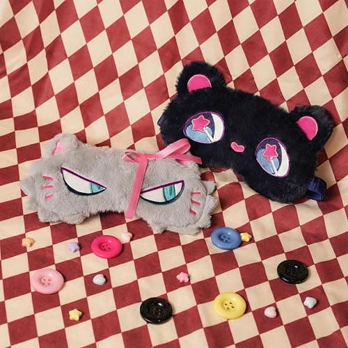 Alien Stage Passion Love Series Plush Eye Mask, Official Anime ALNST 3rd Anniversary Merch Cosplay Costume thumbnail 6