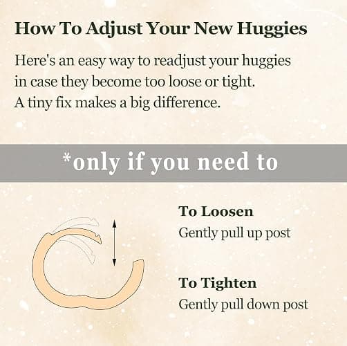 Small Gold Huggie Hoop Earrings Set for Women Men Hypoallergenic 14K Plated Stack Cartilage Earrings, Multiple Piercing Lightweight Mini Thin Cute Dainty Trendy Jewelry Set Gifts for Women thumbnail 3