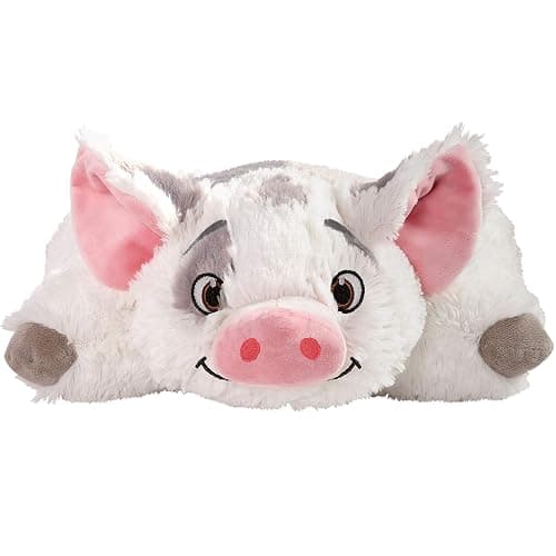 Pillow Pets Disney Moana Pua, 16" Plush Toy | Soft Plush Pillow Companion, Unfastens into a Cozy Pillow at Night, Machine Washable, BPA and Phthalates Free thumbnail 2
