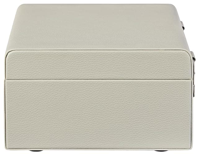 Crosley Voyager Portable CD Player with Bluetooth, Built-In Stereo Speakers & FM Radio – Rechargeable CD Players for Home, Office & Travel with Headphone Jack, Aux Input - Vintage Suitcase Design thumbnail 8