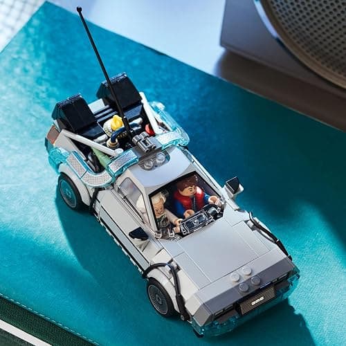 LEGO Speed Champions Time Machine from Back to The Future Building Toy for Kids - Pretend Play & Display Car Toy W/2 Build Modes for Boys & Girls, Ages 9+ - Gift Ideas for Birthdays & Fans - 77256 thumbnail 4