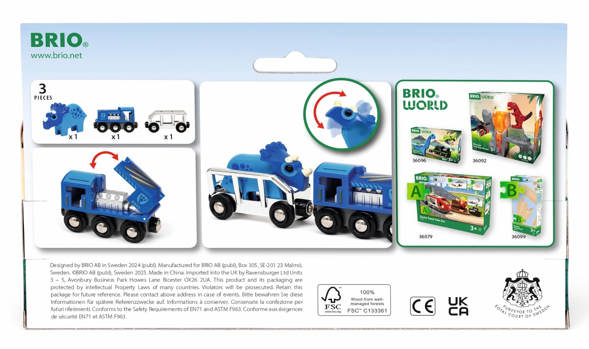 Brio World 36111 Special Edition Train 2025 for Kids Age 3+ – Wooden Railway Toy & Collector’s Set thumbnail 4