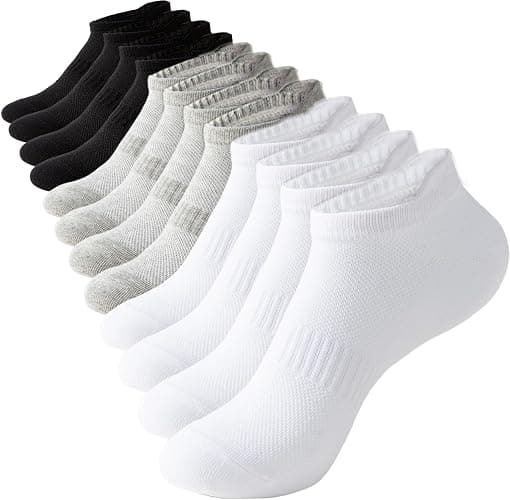 Irisbear Women's Ankle Socks - 6 Pairs Low Cut Tab & No Show Athletics Sports Running - Image 1