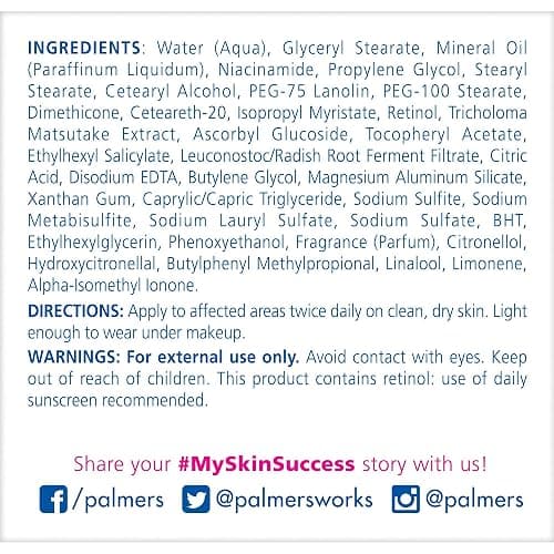 Palmer's Skin Success Anti-Dark Spot Fade Cream for Dry Skin, 4.4 Ounce thumbnail 10