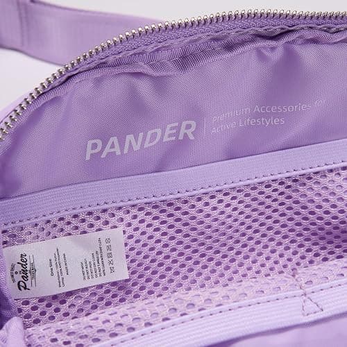 Pander 1L Fanny Pack Everywhere Belt Bag, Bum Bag Crossbody Bags for Women with Adjustable Strap (Lilac Purple) thumbnail 7