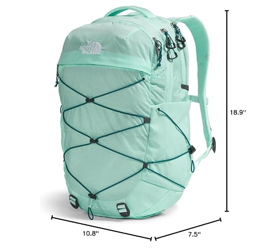 The North Face Women's Borealis Commuter Laptop Backpack, Crater Aqua/Blue Moss, One Size thumbnail 2