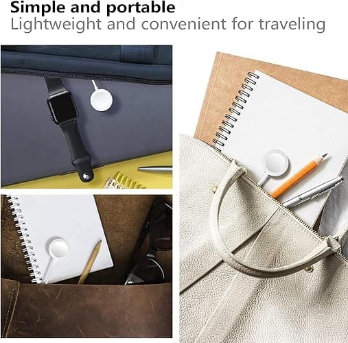 𝟐𝟎𝟐𝟔 𝐔𝐩𝐠𝐫𝐚𝐝𝐞𝐝 Magnetic Charging Cable for Apple Watch Charger,[USB C Port] Wireless Charging Cable Compatible with iWatch Series Ultra/10/9/8/7/6/SE/SE2/5/4/3/2[3.3FT]-White thumbnail 6
