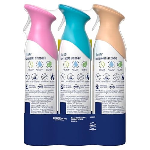 Febreze Air Mist, Air Freshener, Odor Fighting Room Spray, Deodorizer for Home Bathroom Kitchen Office Apartment, Soothe & Restore, Refresh & Energize, Romance & Desire Variety Pack, 8.1oz (Pack of 3) thumbnail 13