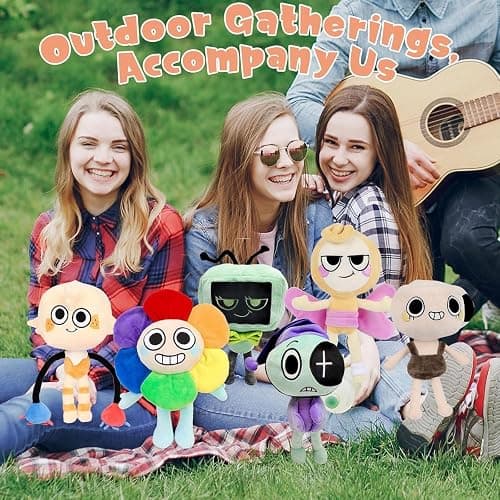 MIOJKSE Dandy's World Plush, Stuffed Figure Pillow for Video Game Fans Room Decor - Decor Ve thumbnail 4