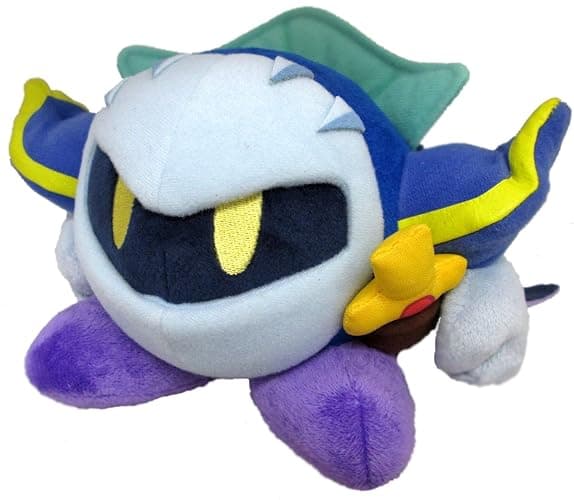 Little Buddy 1402 Kirby Adventure All Star Collection Meta Knight Plush, 5.5" thumbnail 5