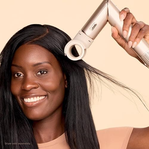 Shark XSKHD4PA FlexStyle FrizzFighter Finishing Tool, Attachment for FlexStyle Styling System, Hair Styling Tool, Smooth Flyaways, Stone​ thumbnail 6