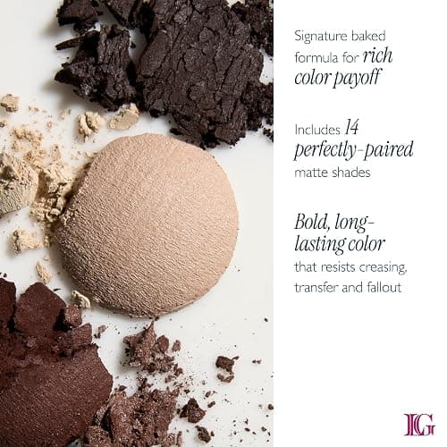 LAURA GELLER NEW YORK The Delectables Madison Ave Mattes Eyeshadow Palette - Includes 14 Matte-Finish Baked Eyeshadows in Stunning Neutral Shades - Long-Lasting Creamy Eyeshadows for Everyday thumbnail 4