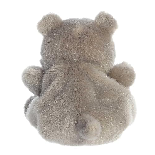 Aurora® Adorable Palm Pals™ Hunk Hippo™ Stuffed Animal - Pocket-Sized Play - Collectable Fun - Grey 5 Inches thumbnail 5
