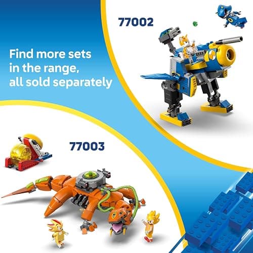 LEGO Sonic The Hedgehog : Sonic’s Campfire Clash, Collectible Gaming Toy for Kids and Video Game Fans, Fun Buildable Playset for Boys and Girls Aged 7 and Up 77001 thumbnail 7