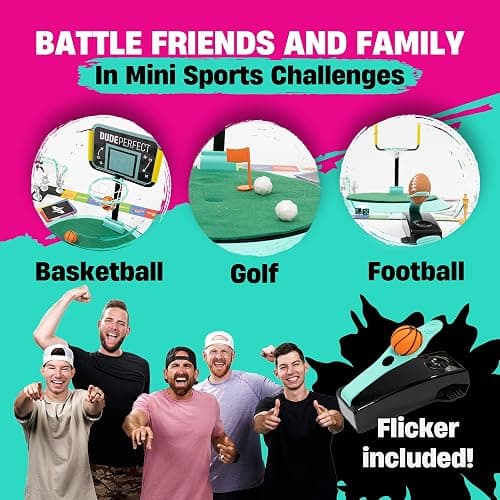 Dude Perfect Board Game, 2-5 Player Challenging and Competitive Family Board Games, Ideal Sports Board Games for Family Game Night, Ages 4 and Above thumbnail 3