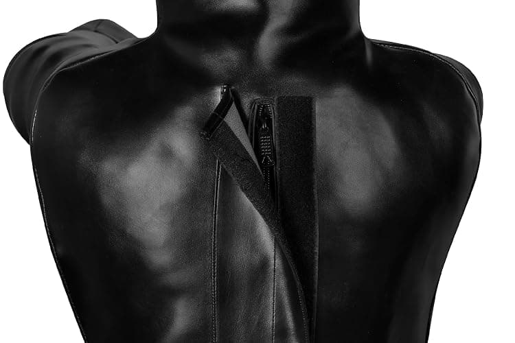 Shelly MMA Grappling Dummy for Adult BJJ Judo Wrestling Standing Position Brazilian JIU Jitsu MMA Sparring Self Defense Training MMA Dummy – UNFILLED - 170CM - Black thumbnail 3