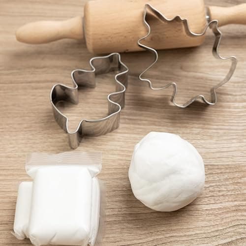 White Air Dry Foam Clay Total 8oz - Super Soft Modeling Clay for Kids Age 3-12, Ultra Light, Safe & Non-Toxic Molding Clay, Perfect for Arts & Crafts, Gift for Boys and Girls, 24-Set of 0.33oz Bags thumbnail 2
