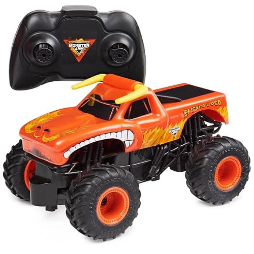 Monster Jam, Official El Toro Loco Remote Control Monster Truck for Boys and Girls, 1:24 Scale, 2.4 GHz, Kids Toys for Ages 4 and Up - Image 1