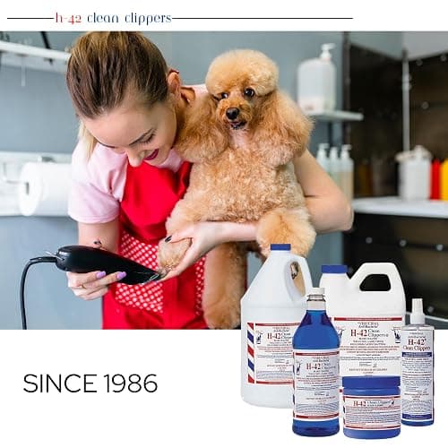 Skin Revolution H-42 Clean Clippers Blade Cleaner with Brush - 8oz Bottle thumbnail 6