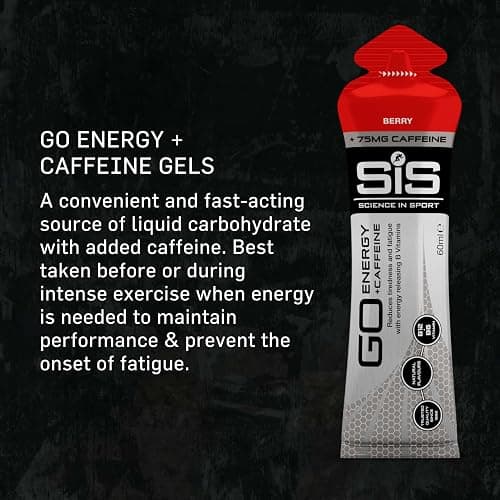 Science in Sport Go Isotonic Energy Gel with Caffeine, Berry Flavour, 60ml (6 Packs) thumbnail 3