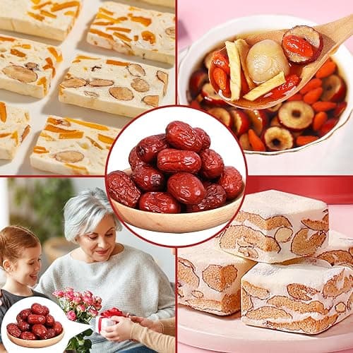 Haomly Jujube Date,10.58 oz/300g,Natural Health Snack,Sweet & Chewy & Delicious Dried Dates,Large-size Red Date for Snacking, Brewing Tea, Soup, Baking, Oatmeal,Improve sleep,No Additives thumbnail 4