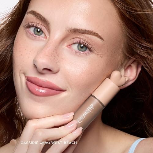ColourPop Liquid Bronzer for Face - Buildable, Lightweight Liquid Contour + Makeup Bronzer - Blendable, Hydrating Formula with Squalane + Vitamin E - Cool Toned Neutral Tan, West Beach (0.27 oz) thumbnail 2
