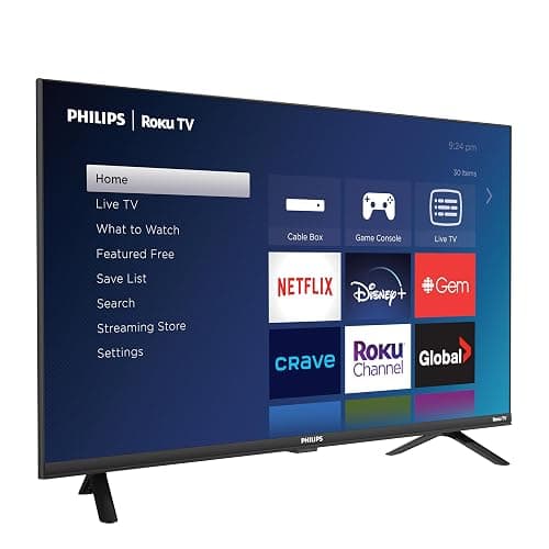 Philips Roku TV 32" HD 720p LED-LCD Smart TV (32PFL4674/F6), Alexa Compatible thumbnail 2