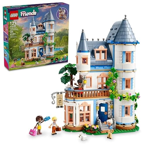 LEGO Friends Castle Bed and Breakfast Hotel Building Toy - Pretend Play Toy Figures & Playsets for Girls & Boys, Ages 12+ Years - Gift for Kids W/Mini-Dolls - 42638 - Image 1