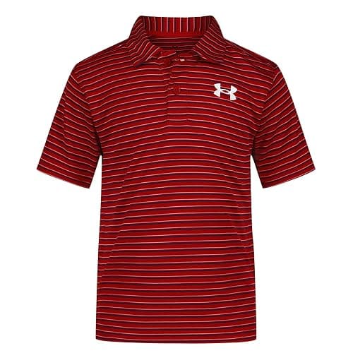 Under Armour Baby-Boys Short Sleeve Ua Match Polo Collared Shirt, Chest Logo, Soft & Comfortable - Image 1