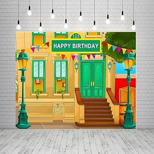 Back to School ABC Photography Background Pencil Book Children Birthday Portrait Decor Backdrop Crayon Sun Clouds Blue Background 7x5ft thumbnail 7