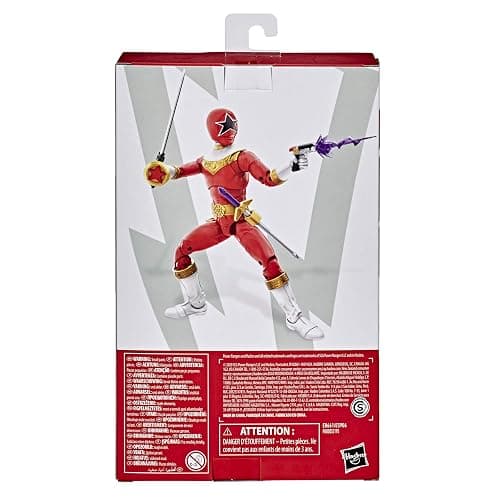 Power Rangers Lightning Collection Zeo Red Ranger 6-Inch Premium Collectible Action Figure Toy with Accessories thumbnail 4