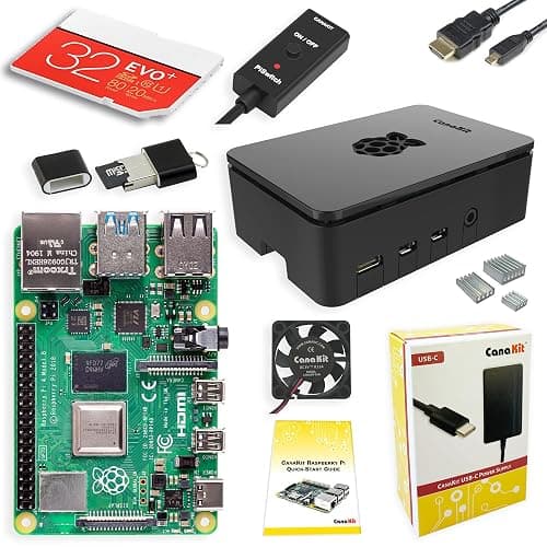 CanaKit Raspberry Pi 4 4GB Starter PRO Kit - 4GB RAM - Image 1
