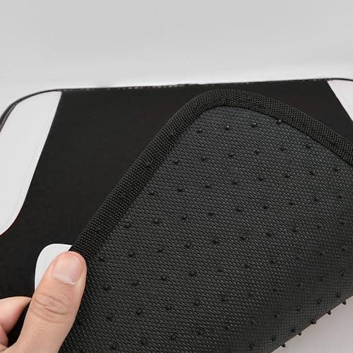 CAR PASS Waterproof Universal Fit Car Floor Mats, Car Mats Fit for SUV,Vans,sedans, Trucks,Set of 4pcs Car Carpet with Driver Heel Pad (White) thumbnail 6