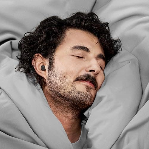 Loop Dream – Silicone/Memory Foam Earplugs for Sleep Comfort | Comfortable Ear Plugs for Muffling Snoring & Sleeping | Customized Fit | 27dB (SNR) Noise Reduction thumbnail 4