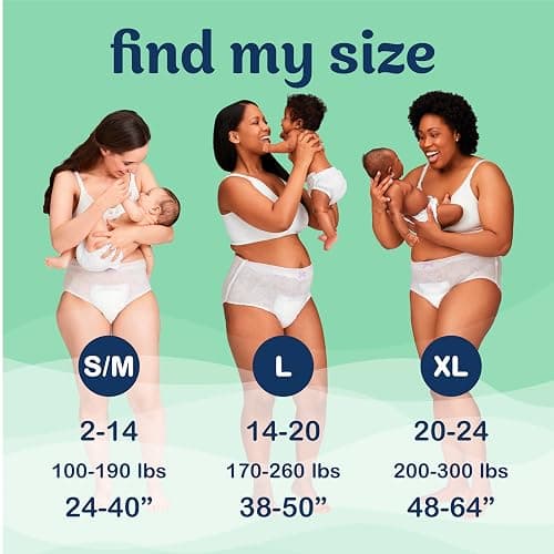 Always Discreet Postpartum and Adult Incontinence Underwear for Women, Small/Medium, Maximum Protection, 14 Count thumbnail 4