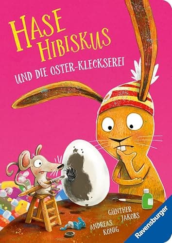 Hase Hibiskus: Die Oster-Kleckserei - Ostergeschenk für Kinder ab 3 Jahren thumbnail 3