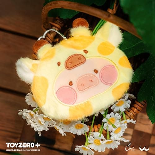 TOYZERO + LuLu the Piggy Blind Box - Plush Pouch Keychain Blind Boxes Coin Purse Cute Bag Pendant Mystery Box Collectible Toys Holiday Birthday Gifts, Single Box thumbnail 5
