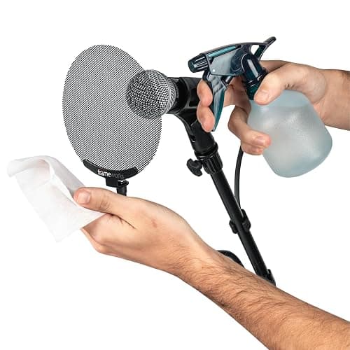 Gator Frameworks Vocal Recording Metal Screen Pop Filter with 12.4-Inch Gooseneck, Great for Podcasting, Broadcasting, and other Content Creation (GFW-POPFILTER-MTL) thumbnail 9
