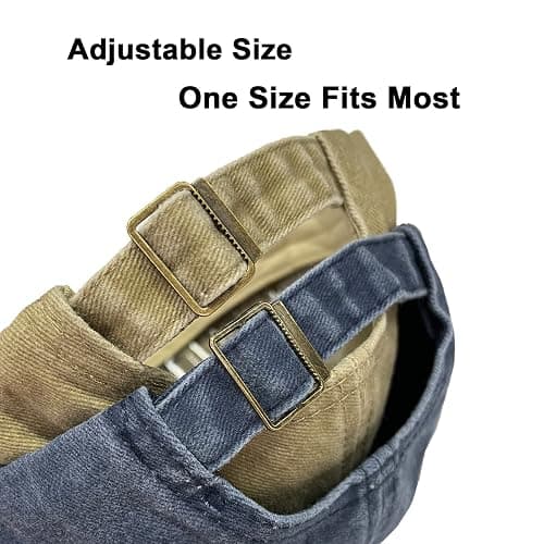 NPJY Baseball Cap Golf Dad Hat Adjustable Original Classic Low Profile Cotton Hat Unconstructed Plain Cap Men Women thumbnail 4