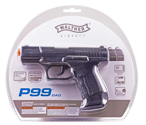 Umarex Walther P99 Blowback CO2 Powered 6mm BB Pistol Airsoft Gun thumbnail 5