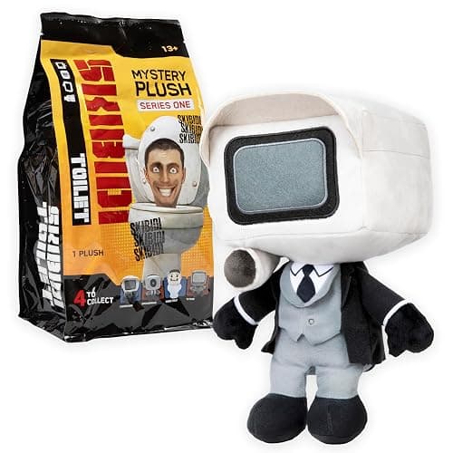 Skibidi Toilet Mystery Plush – Collectible Plush, All-New Collectibles, Officially Licensed Skibidi Toilet Merch thumbnail 6