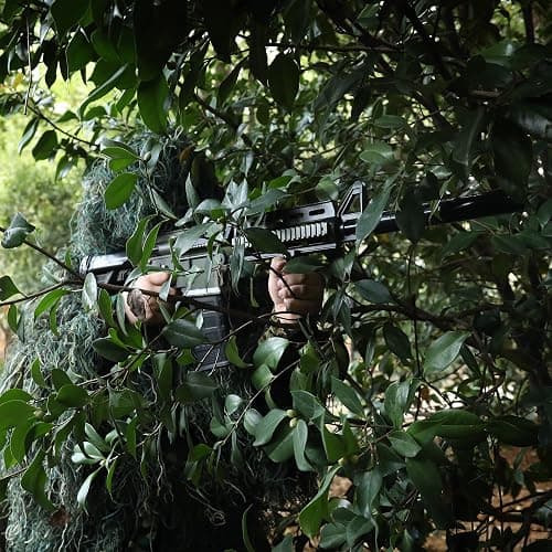ZORVEM Ghillie Suit, 3D Camouflage Hunting Apparel for Kids/Youth/Teen(S/M/L/XL/XXL) thumbnail 5
