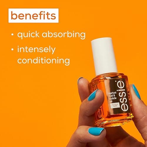 essie apricot vegan nail & cuticle oil, cuticle care, with apricot kernel and jojoba oil, 13.5 ml thumbnail 4
